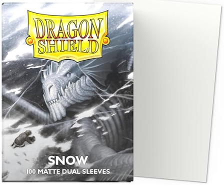 Dragon Shield Snow Dual Matte Sleeves