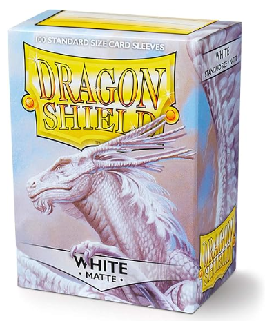 Dragon Shield White Matte Sleeves (100)