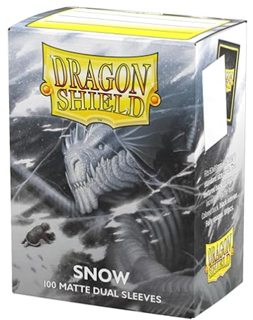 Dragon Shield Snow Dual Matte Sleeves