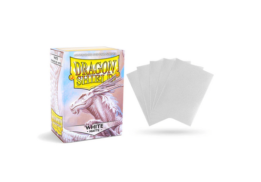 Dragon Shield White Matte Sleeves (100)